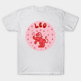 Leo Zodiac Sign T-Shirt